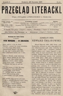 Przegląd Literacki : organ Związku Literackiego w Krakowie. 1897, nr 2