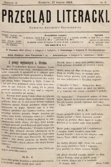 Przegląd Literacki. 1898, nr 5
