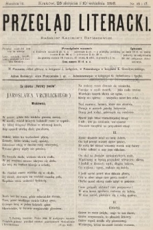 Przegląd Literacki. 1898, nr 16 i 17