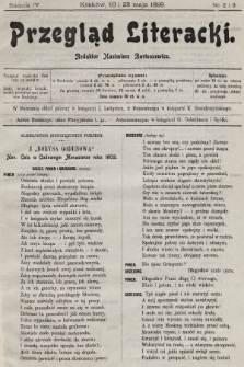 Przegląd Literacki. 1899, nr 2 i 3