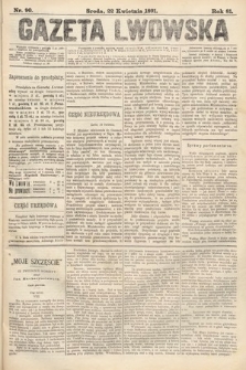 Gazeta Lwowska. 1891, nr 90