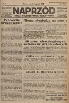 Naprzód : organ Polskiej Partji Socjalistycznej. 1933, nr 2