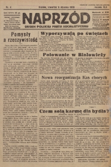 Naprzód : organ Polskiej Partji Socjalistycznej. 1933, nr 4