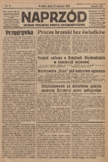 Naprzód : organ Polskiej Partji Socjalistycznej. 1933, nr 8