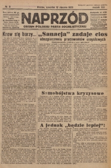 Naprzód : organ Polskiej Partji Socjalistycznej. 1933, nr 9