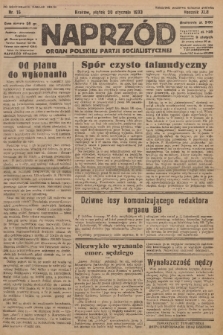 Naprzód : organ Polskiej Partji Socjalistycznej. 1933, nr 16 (po konfiskacie nakład drugi)