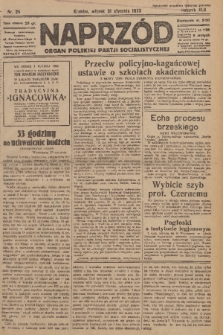 Naprzód : organ Polskiej Partji Socjalistycznej. 1933, nr 25