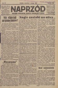 Naprzód : organ Polskiej Partji Socjalistycznej. 1933, nr 27