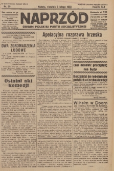 Naprzód : organ Polskiej Partji Socjalistycznej. 1933, nr 29 (po konfiskacie nakład drugi)