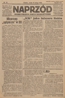 Naprzód : organ Polskiej Partji Socjalistycznej. 1933, nr 33