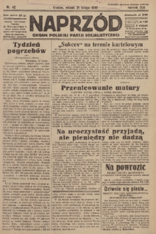 Naprzód : organ Polskiej Partji Socjalistycznej. 1933, nr 42