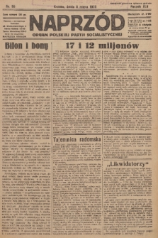 Naprzód : organ Polskiej Partji Socjalistycznej. 1933, nr 55