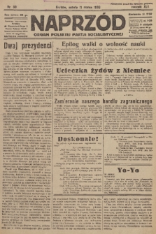 Naprzód : organ Polskiej Partji Socjalistycznej. 1933, nr 58