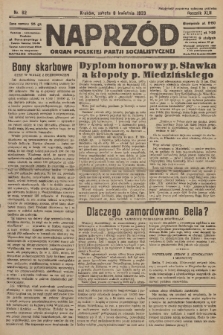 Naprzód : organ Polskiej Partji Socjalistycznej. 1933, nr 82