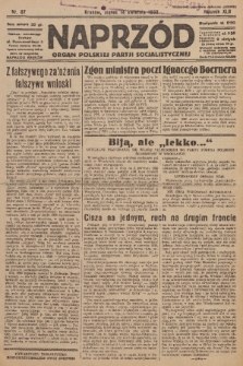 Naprzód : organ Polskiej Partji Socjalistycznej. 1933, nr 87