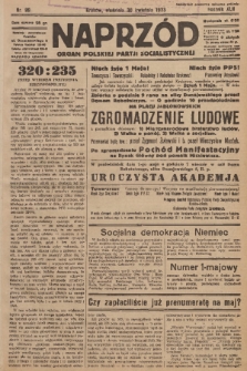 Naprzód : organ Polskiej Partji Socjalistycznej. 1933, nr 99