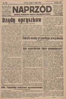 Naprzód : organ Polskiej Partji Socjalistycznej. 1933, nr 102