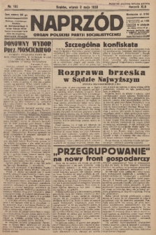 Naprzód : organ Polskiej Partji Socjalistycznej. 1933, nr 105