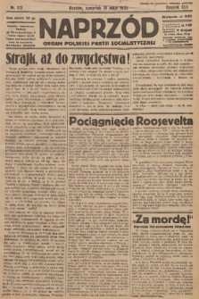 Naprzód : organ Polskiej Partji Socjalistycznej. 1933, nr 113