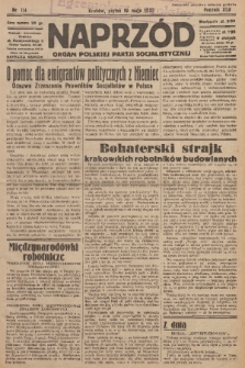 Naprzód : organ Polskiej Partji Socjalistycznej. 1933, nr 114