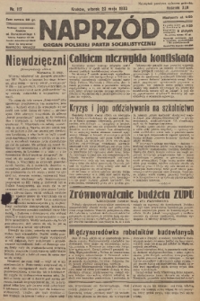 Naprzód : organ Polskiej Partji Socjalistycznej. 1933, nr 117