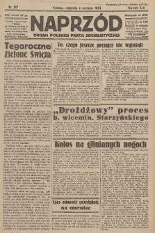 Naprzód : organ Polskiej Partji Socjalistycznej. 1933, nr 127