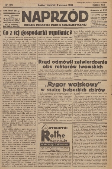 Naprzód : organ Polskiej Partji Socjalistycznej. 1933, nr 129