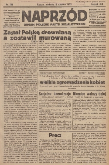 Naprzód : organ Polskiej Partji Socjalistycznej. 1933, nr 132