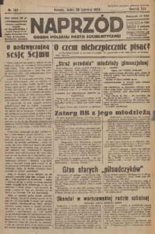 Naprzód : organ Polskiej Partji Socjalistycznej. 1933, nr 145