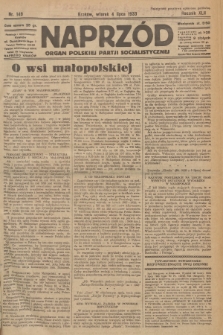 Naprzód : organ Polskiej Partji Socjalistycznej. 1933, nr 149