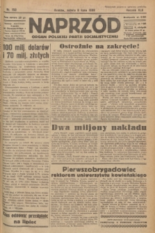 Naprzód : organ Polskiej Partji Socjalistycznej. 1933, nr 153