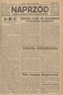 Naprzód : organ Polskiej Partji Socjalistycznej. 1933, nr 155