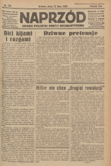 Naprzód : organ Polskiej Partji Socjalistycznej. 1933, nr 156