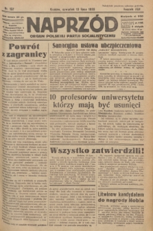 Naprzód : organ Polskiej Partji Socjalistycznej. 1933, nr 157