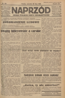 Naprzód : organ Polskiej Partji Socjalistycznej. 1933, nr 163