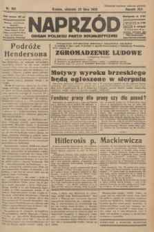 Naprzód : organ Polskiej Partji Socjalistycznej. 1933, nr 166