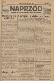 Naprzód : organ Polskiej Partji Socjalistycznej. 1933, nr 167 (po konfiskacie nakład drugi)