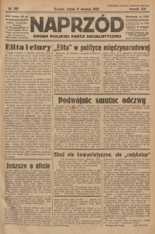 Naprzód : organ Polskiej Partji Socjalistycznej. 1933, nr 182