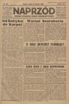 Naprzód : organ Polskiej Partji Socjalistycznej. 1933, nr 187
