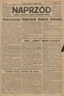 Naprzód : organ Polskiej Partji Socjalistycznej. 1933, nr 191