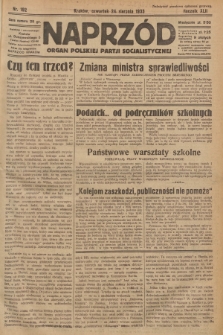 Naprzód : organ Polskiej Partji Socjalistycznej. 1933, nr 192