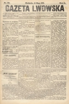 Gazeta Lwowska. 1891, nr 105