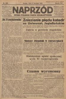 Naprzód : organ Polskiej Partji Socjalistycznej. 1933, nr 203