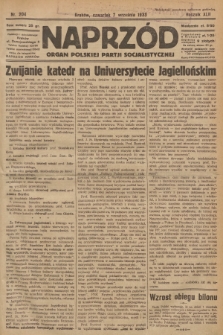 Naprzód : organ Polskiej Partji Socjalistycznej. 1933, nr 204