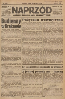 Naprzód : organ Polskiej Partji Socjalistycznej. 1933, nr 205