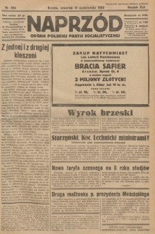 Naprzód : organ Polskiej Partji Socjalistycznej. 1933, nr 234
