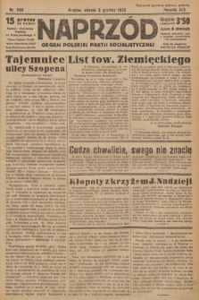 Naprzód : organ Polskiej Partji Socjalistycznej. 1933, nr 280