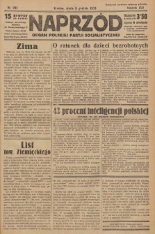 Naprzód : organ Polskiej Partji Socjalistycznej. 1933, nr 281