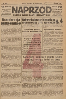 Naprzód : organ Polskiej Partji Socjalistycznej. 1933, nr 282