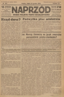 Naprzód : organ Polskiej Partji Socjalistycznej. 1933, nr 290 (po konfiskacie nakład drugi)